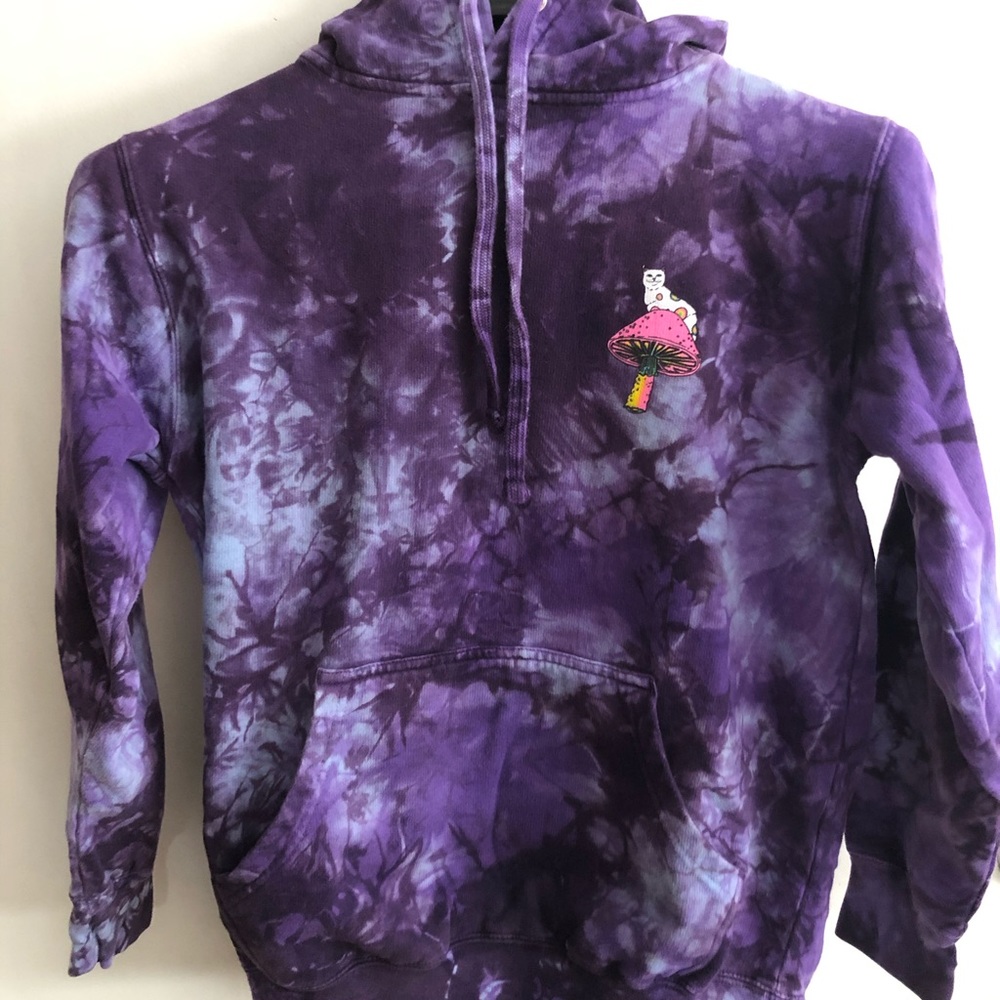 Unisex RIPNDIP tie dye hoodie